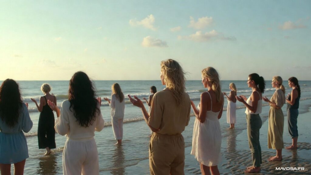 Prière d'un groupe de femmes