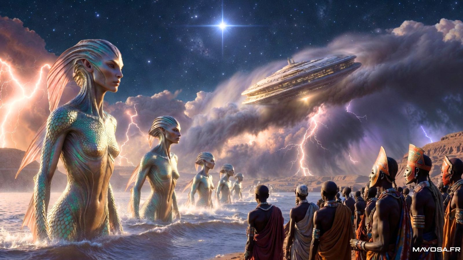 When the Dogon meet the Nommo